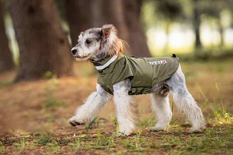 Waterproof Dog Raincoat with Reflective Strips - All-Weather Outdoor Protection for Small to Large Dogs (S-3XL) | V.PET.BR Brand
