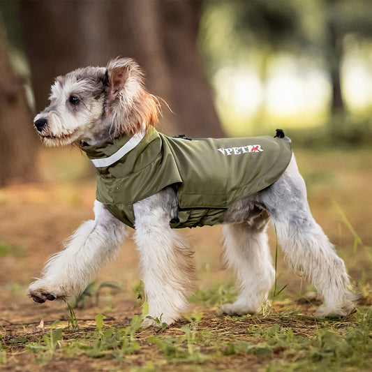 Waterproof Dog Raincoat with Reflective Strips - All-Weather Outdoor Protection for Small to Large Dogs (S-3XL) | V.PET.BR Brand