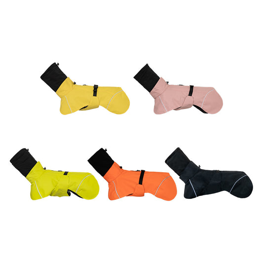 Small and Medium Dog Raincoat Double Collar Windproof Raincoat Outdoor Rain Poncho Pet Raincoat